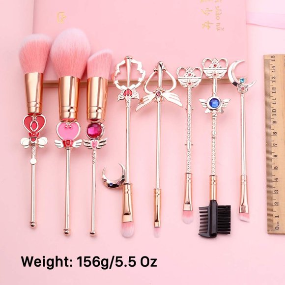 HPx2 Sailor Moon Makeup Brush Set!! 🥰💞💗 - Picture 2 of 7